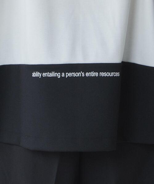 LUCY（ルーシー）の「LUCY/ドルマンポンチハーフジップロンT（Tシャツ/カットソー・メンズ・ブルー/ホワイト・MEDIUM/LARGE）」の10枚目の写真