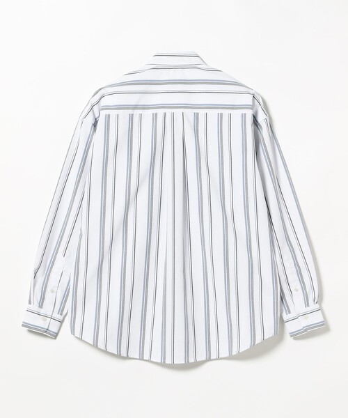 B:MING by BEAMS(ビーミングバイビームス)の「B:MING by BEAMS / ストライプ レギュラーカラー シャツ(シャツ/ブラウス・メンズ・オフホワイト/ブルー・LARGE/SMALL/MEDIUM/X-LARGE)」の10枚目の写真