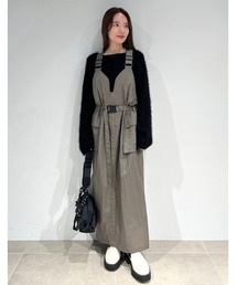 emmi（エミ）の「【emmi atelier】リサイクルナイロンジャンパー