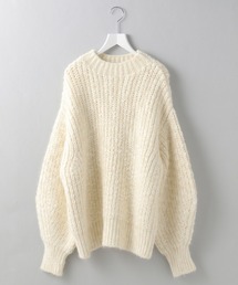 A part by | 【セットアップ対応】3GアルパカMIXプルオーバー_長袖(ニット/セーター)