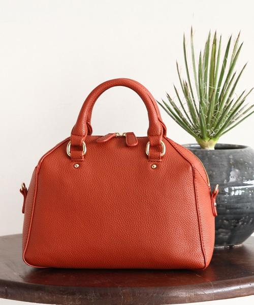 BEAUTY&YOUTH UNITED ARROWS（ビューティーアンドユースユナイテッドアローズ）の「BY フェイクレザー2WAYボストン 3（ボストンバッグ・レディース・ブラック/ベージュ/オレンジ系その他・ﾌﾘ-）」の10枚目の写真