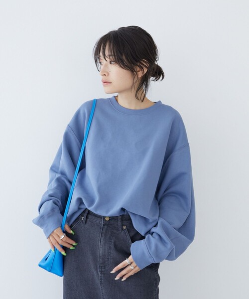 ぷりん☆Eaphi LOGO BIG SWEAT☆WAVE KNIT☆2点 SUPPLIER】2-Tone Rhinestone Cross Zip Hoodie | OUR BRAND,SUPPLIER