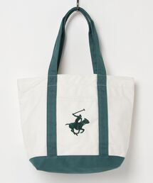 BEVERLY HILLS POLO CLUB/ビバリーヒルズポロクラブ 16ozキャンバスロゴ入りトート