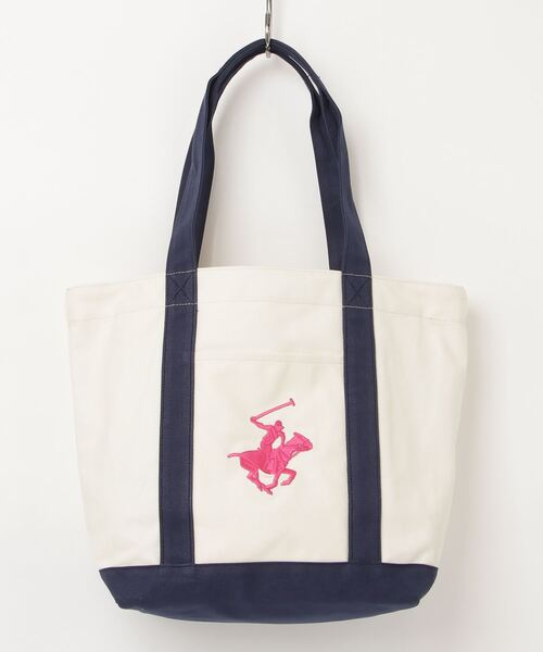 ビバリーヒルズポロクラブキャンバストートバッグ セール】BEVERLY HILLS POLO CLUB/ビバリーヒルズポロクラブ 大