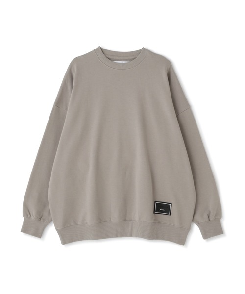 【WEB&DEPOT限定】WHITELAND/ホワイトランド/SILICON TAG CREWNECK SWEATSHIRTS(スウェット)|WHITELAND(ホワイトランド)