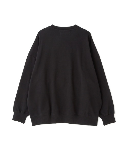 WHITELAND（ホワイトランド）の「【WEB&DEPOT限定】WHITELAND/ホワイトランド/SILICON TAG CREWNECK SWEATSHIRTS（スウェット・レディース・ホワイト/ブラック/グレー/カーキ・L/M）」の11枚目の写真