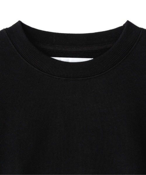 WHITELAND（ホワイトランド）の「【WEB&DEPOT限定】WHITELAND/ホワイトランド/SILICON TAG CREWNECK SWEATSHIRTS（スウェット・レディース・ホワイト/ブラック/グレー/カーキ・L/M）」の12枚目の写真