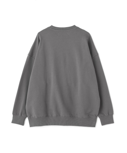 WHITELAND（ホワイトランド）の「【WEB&DEPOT限定】WHITELAND/ホワイトランド/SILICON TAG CREWNECK SWEATSHIRTS（スウェット・レディース・ホワイト/ブラック/グレー/カーキ・L/M）」の19枚目の写真