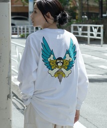 CROSS BONES L/S T-SHIRTS/DOGTOWN(ドッグタウン)長袖バックプリントロンT