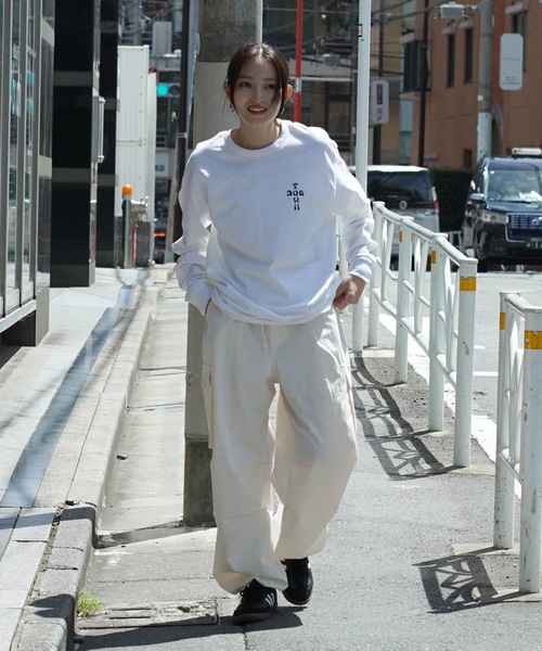 DOGTOWN（ドッグタウン）の「CROSS BONES L/S T-SHIRTS/DOGTOWN(ドッグタウン)長袖バックプリントロンT（Tシャツ/カットソー・メンズ・ホワイト×ブルー/ブラック×ブルー・MEDIUM/LARGE/X-LARGE）」の13枚目の写真