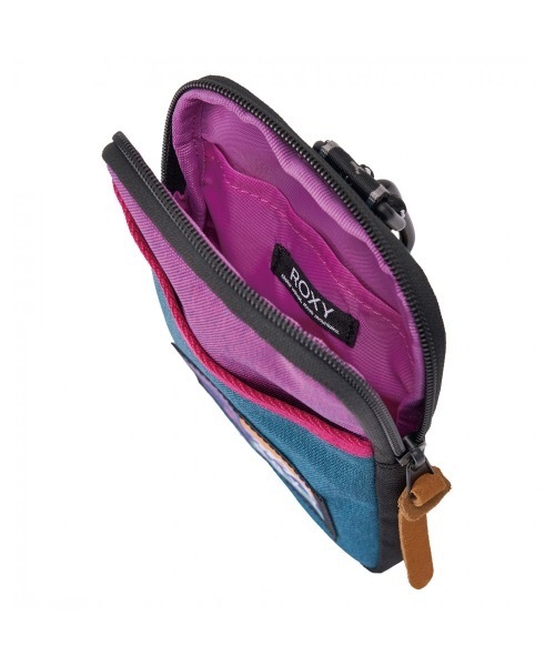 ROXY(ロキシー)の「ADVENTURE NECKPOUCH/ロキシーアウトドアカラーリング撥水ネックポーチ(ショルダーバッグ・レディース・オレンジ/パープル/ブラック・FREE)」の7枚目の写真