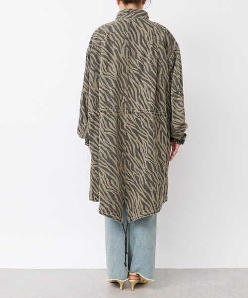 RIVE DROITE（リヴドロワ）の「ゼブラモッズコート（モッズコート・レディース・カーキ・FREE）」の6枚目の写真