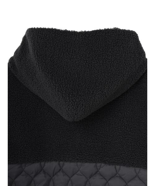 AMERICAN HOLIC（アメリカンホリック）の「キルポカキルトフードベスト（ベスト・レディース・チャコールグレー・L/M）」の13枚目の写真