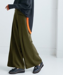 センタープレス超ワイドパンツ ［Soiunique］