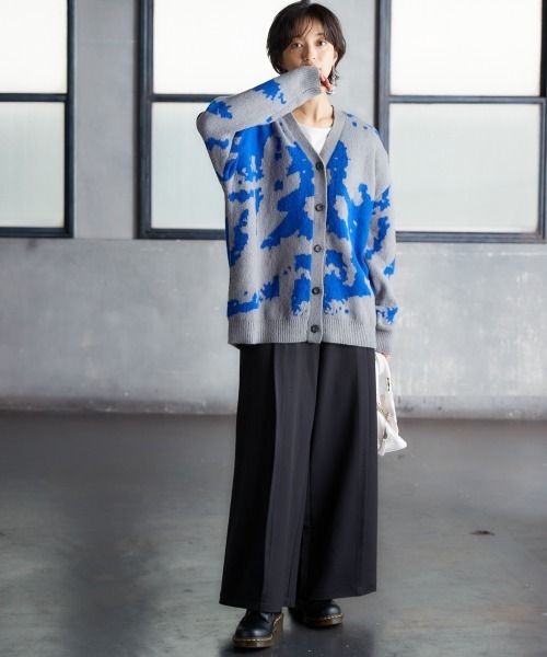 Soiunique（スワユニーク）の「センタープレス超ワイドパンツ ［Soiunique］（その他パンツ・レディース・ブラック/カーキ/ベージュ・M/LL/L）」の4枚目の写真