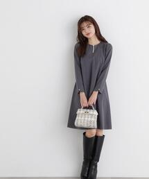 PROPORTION BODY DRESSING | フロントビジューミニワンピース / 1213240112(ワンピース)