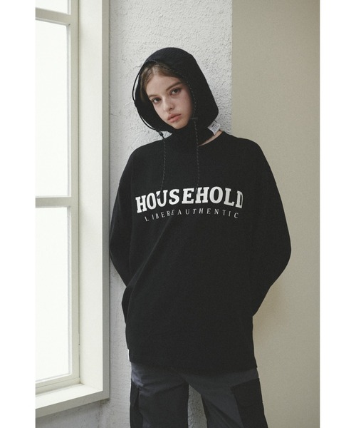 LIBERE（リベーレ）の「STRING WARM HOOD（ニットキャップ/ビーニー・メンズ・ブラック/アイボリー・FREE）」の8枚目の写真