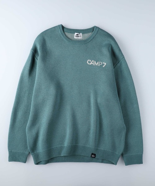 SEVEN BY SEVEN】ジャガードニット セーター ウール