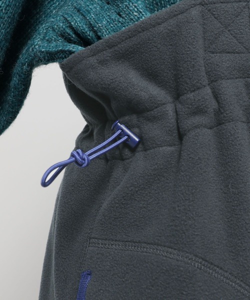 niko and...（ニコアンド）の「フリースZIPジャンパースカート（ジャンパースカート・レディース・チャコール/アイボリー/グレー・FREE）」の7枚目の写真