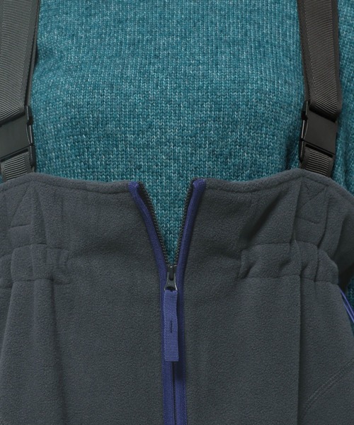 niko and...（ニコアンド）の「フリースZIPジャンパースカート（ジャンパースカート・レディース・チャコール/アイボリー/グレー・FREE）」の8枚目の写真