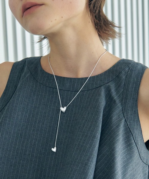 GOLDY（ゴールディ）の「リル ハート スライド ネックレス（ネックレス・レディース・ゴールド/シルバー系その他/ゴールド系その他/シルバー・FREE）」の3枚目の写真