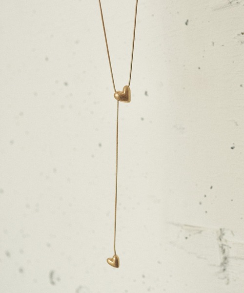 GOLDY（ゴールディ）の「リル ハート スライド ネックレス（ネックレス・レディース・ゴールド/シルバー系その他/ゴールド系その他/シルバー・FREE）」の4枚目の写真