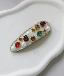 【 Port / ポート 】 レトロ ビジュー ヘアクリップ #