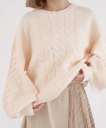 muguet | ケーブルニット(ニット/セーター)