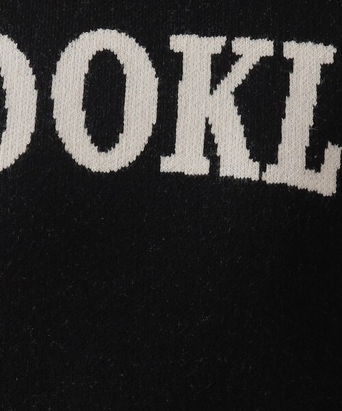 SHOO・LA・RUE（シューラルー）の「◆大人っぽく着られる もちもち スウェットライク ロゴニット（ニット/セーター・レディース・グリーン系/ブラック/ナチュラル・02/03/04）」の14枚目の写真