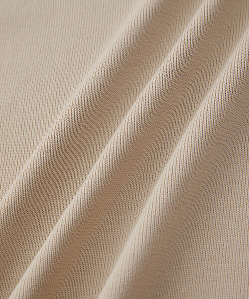 JUN&ROPE'（ジュンアンドロペ）の「配色ラインロゴ入りハイネックプルオーバー（ニット/セーター・レディース・ブラック/ベージュ/ピンク・M/L）」の9枚目の写真