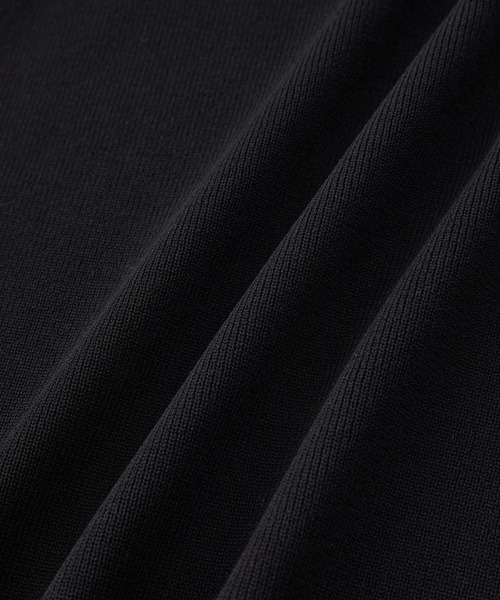 JUN&ROPE'（ジュンアンドロペ）の「配色ラインロゴ入りハイネックプルオーバー（ニット/セーター・レディース・ブラック/ベージュ/ピンク・M/L）」の10枚目の写真