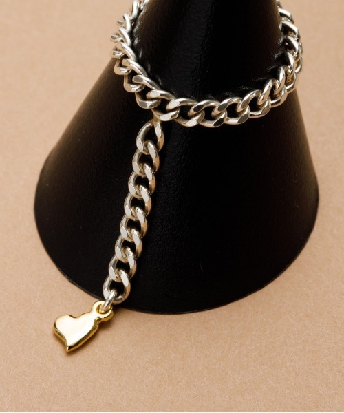 【セール】【2024春夏新作】LAPUIS(ラピュイ)Silver925 HEART CHAIN RING（リング）｜LAPUIS（ラピュイ）