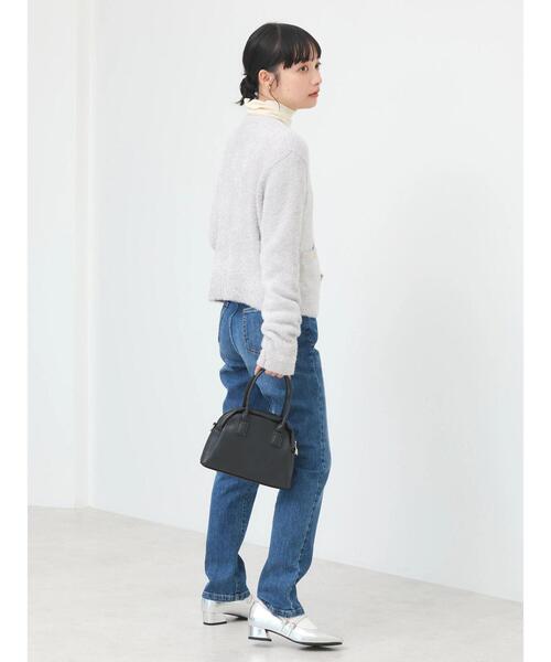 earth music&ecology（アースミュージックアンドエコロジー）の「キラキラシャギーカーディガン（カーディガン/ボレロ・レディース・ライトグレー/ピンク/サックスブルー・FREE）」の10枚目の写真