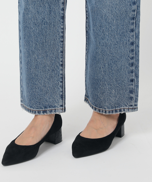 Levi's(リーバイス)の「《追加》別注【LEVI'S(R)/リーバイス(R)】501(R)90S SMU CROP:クロップドデニム(デニムパンツ・レディース・ブルー・26/27/30/29/31/25/28/24)」の3枚目の写真