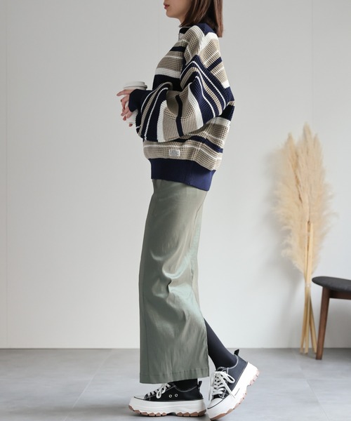 model：162cm  着用サイズ：Mサイズ