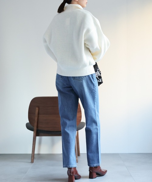 model：162cm  着用サイズ：Mサイズ
