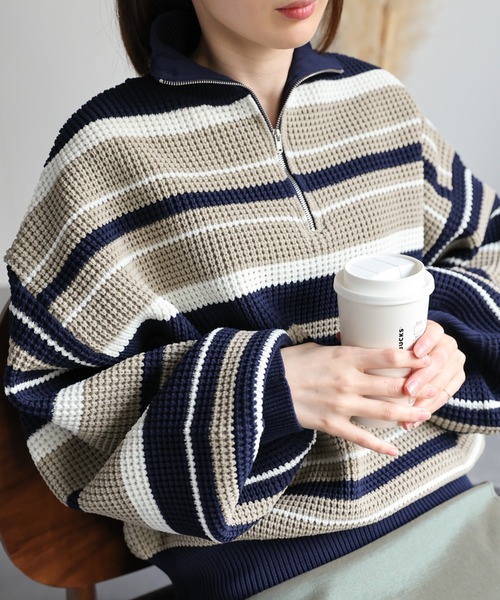 model：162cm  着用サイズ：Mサイズ