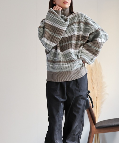 model：162cm  着用サイズ：Mサイズ
