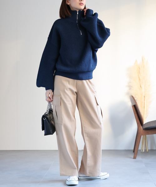 model：162cm  着用サイズ：Mサイズ
