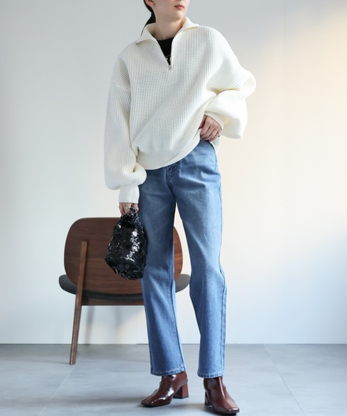model：162cm  着用サイズ：Mサイズ