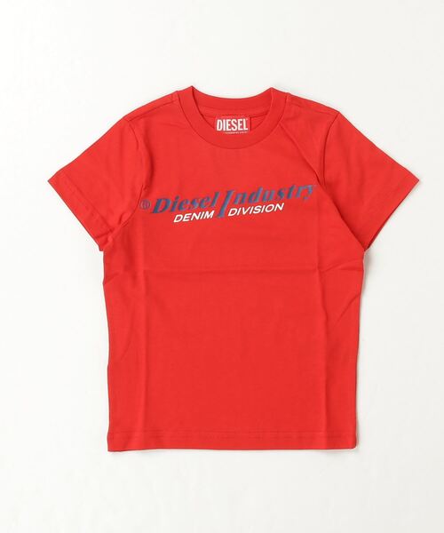 DIESEL KIDS(ディーゼルキッズ)の「DIESEL(ディーゼル)Kids & Junior ブランドロゴ半袖Tシャツカットソー(Tシャツ/カットソー・キッズ・ブルー/ホワイト/レッド/ブラック/グリーン・14Y/16Y/8Y/12Y/6Y/10Y/4Y)」の7枚目の写真