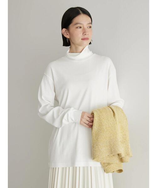 AMERICAN HOLIC（アメリカンホリック）の「フライスカットタートル（Tシャツ/カットソー・レディース・オフホワイト/その他7/ブラック/ブラック系その他4・L/M）」の11枚目の写真