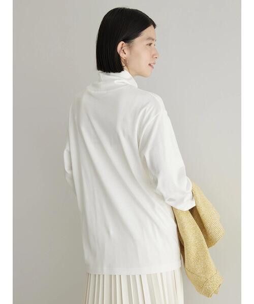 AMERICAN HOLIC（アメリカンホリック）の「フライスカットタートル（Tシャツ/カットソー・レディース・オフホワイト/その他7/ブラック/ブラック系その他4・L/M）」の13枚目の写真