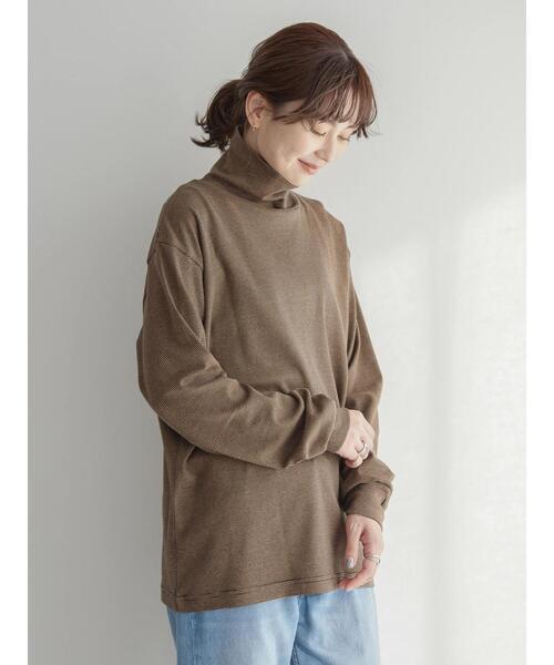 AMERICAN HOLIC（アメリカンホリック）の「フライスカットタートル（Tシャツ/カットソー・レディース・オフホワイト/その他7/ブラック/ブラック系その他4・L/M）」の18枚目の写真