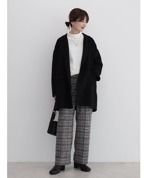 AMERICAN HOLIC（アメリカンホリック）の「フライスカットタートル（Tシャツ/カットソー・レディース・オフホワイト/その他7/ブラック/ブラック系その他4・L/M）」の8枚目の写真