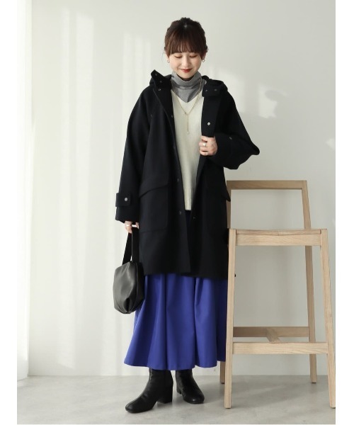 AMERICAN HOLIC（アメリカンホリック）の「フライスカットタートル（Tシャツ/カットソー・レディース・オフホワイト/その他7/ブラック/ブラック系その他4・L/M）」の9枚目の写真