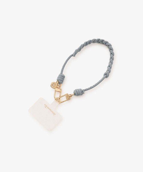 Afternoon Tea（アフタヌーンティー）の「スマホハンドストラップ（スマホケース/カバー・レディース・ピンク/ベージュ/ブルー・ONE SIZE）」の2枚目の写真