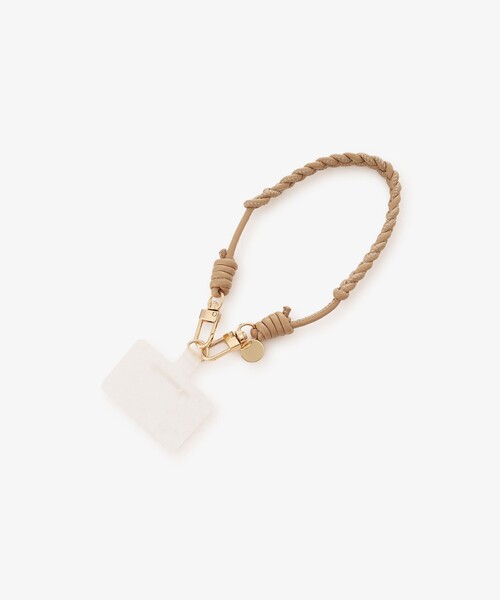 Afternoon Tea（アフタヌーンティー）の「スマホハンドストラップ（スマホケース/カバー・レディース・ピンク/ベージュ/ブルー・ONE SIZE）」の8枚目の写真