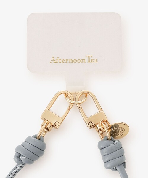 Afternoon Tea（アフタヌーンティー）の「スマホハンドストラップ（スマホケース/カバー・レディース・ピンク/ベージュ/ブルー・ONE SIZE）」の13枚目の写真