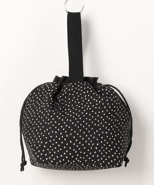 salle de bal(サルデバル)の「polka polka / ポルカポルカ ワンハンドル 巾着 保冷バッグ ランチバッグ お弁当バッグ 651 301123456789 SDI(お弁当箱・レディース・ブラック系その他/その他1/アイボリー/ブラック/ライトグリーン/その他2/その他3/ベージュ/その他4・FREE)」の10枚目の写真